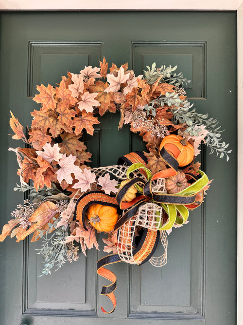 Fall Harvest Seasonal Wreath