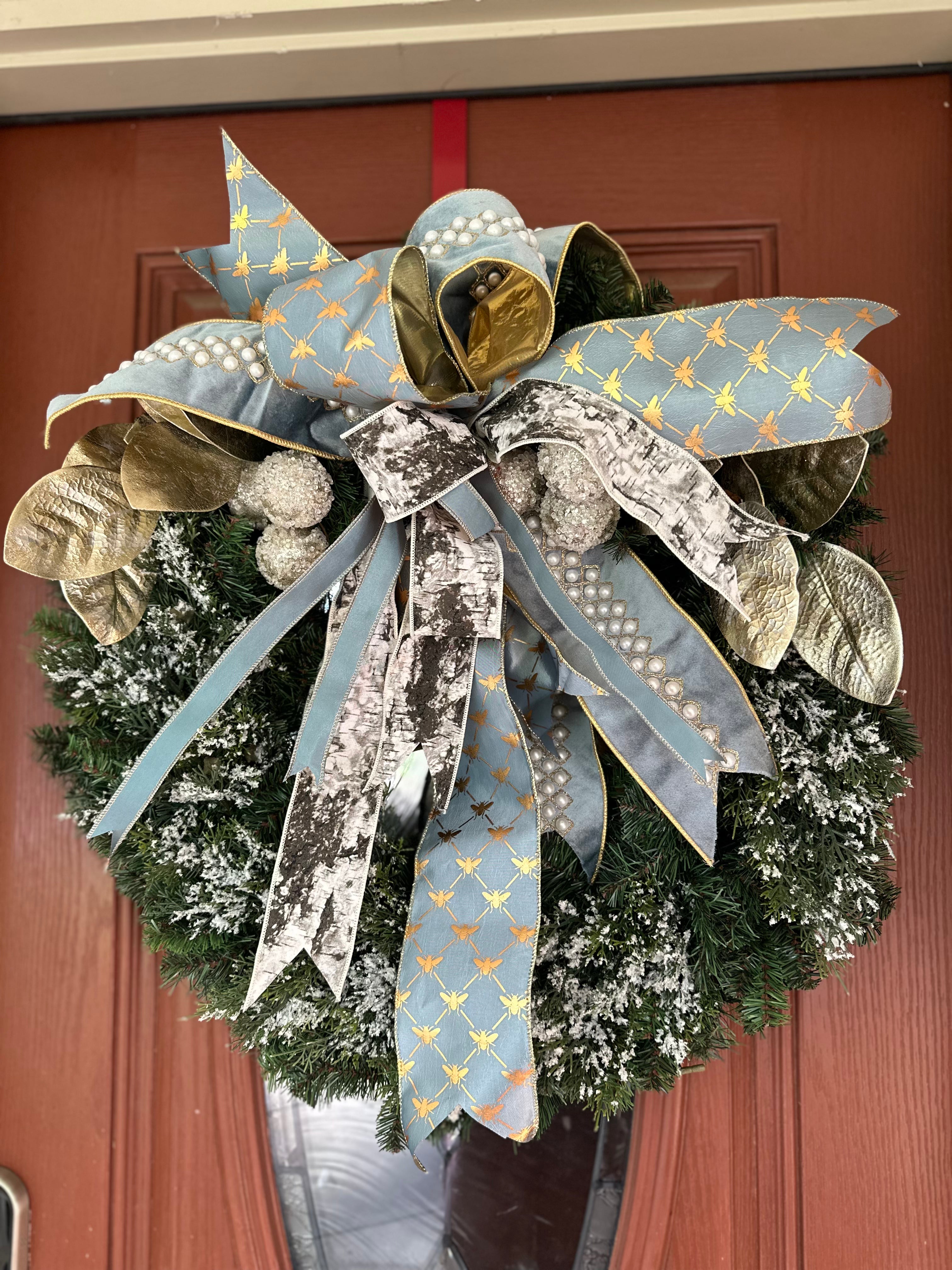 Hues of Blues Wreath