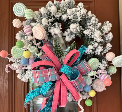 Candyland Wreath